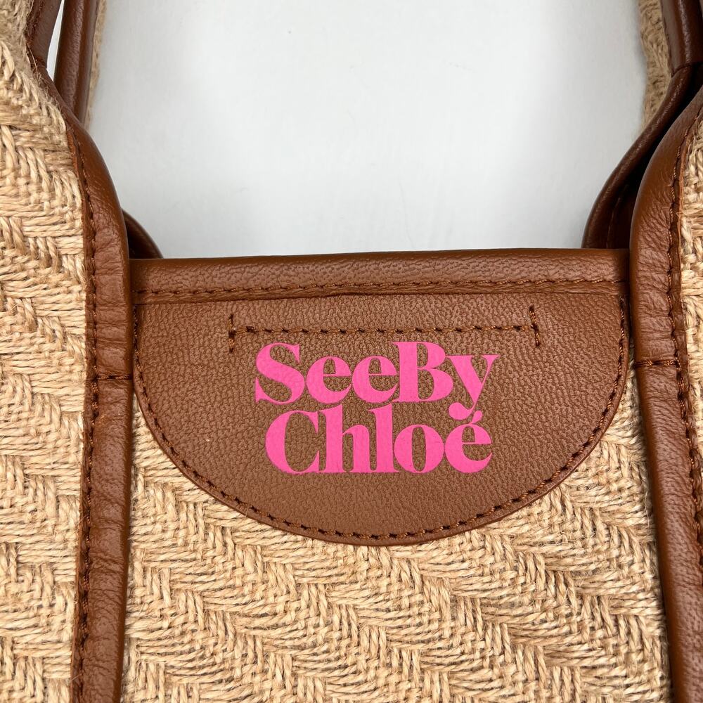See By Chloe Jute Tote Bag - Picture 10 of 11